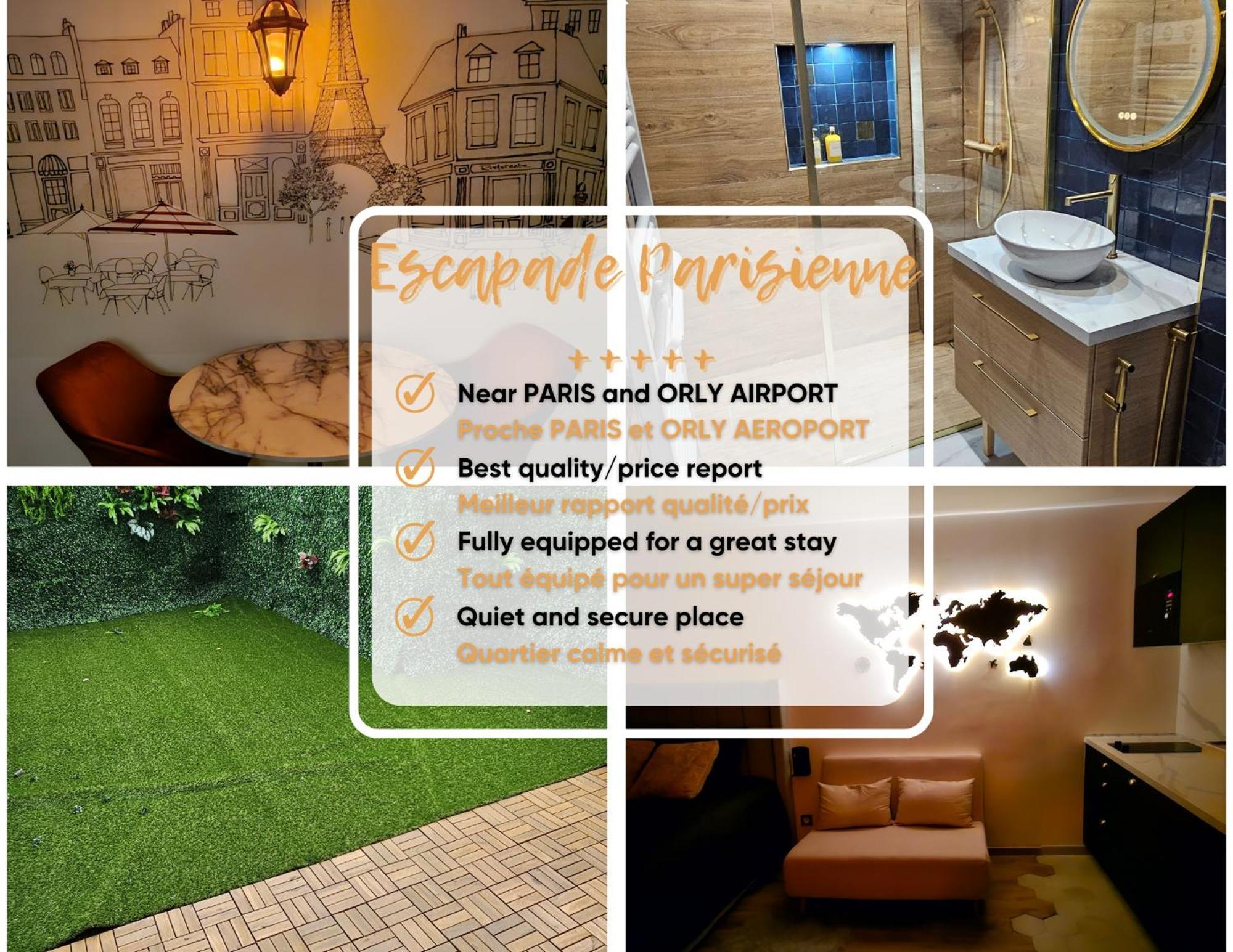 Apartament Escapade Parisienne - Paris Orly Zewnętrze zdjęcie